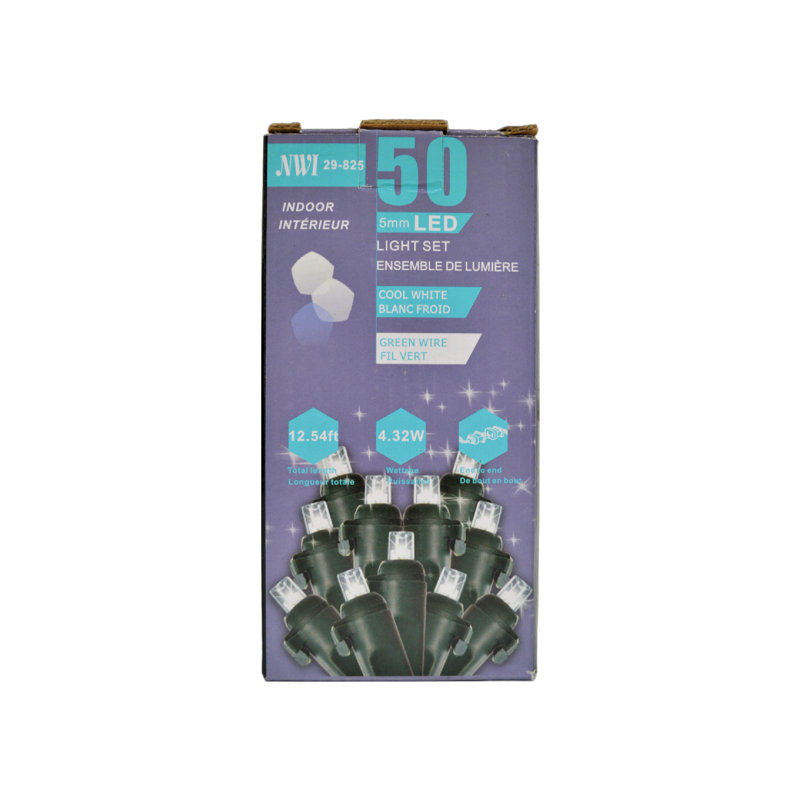Guirlande de 35 lumières, L 12,54 pi, 50