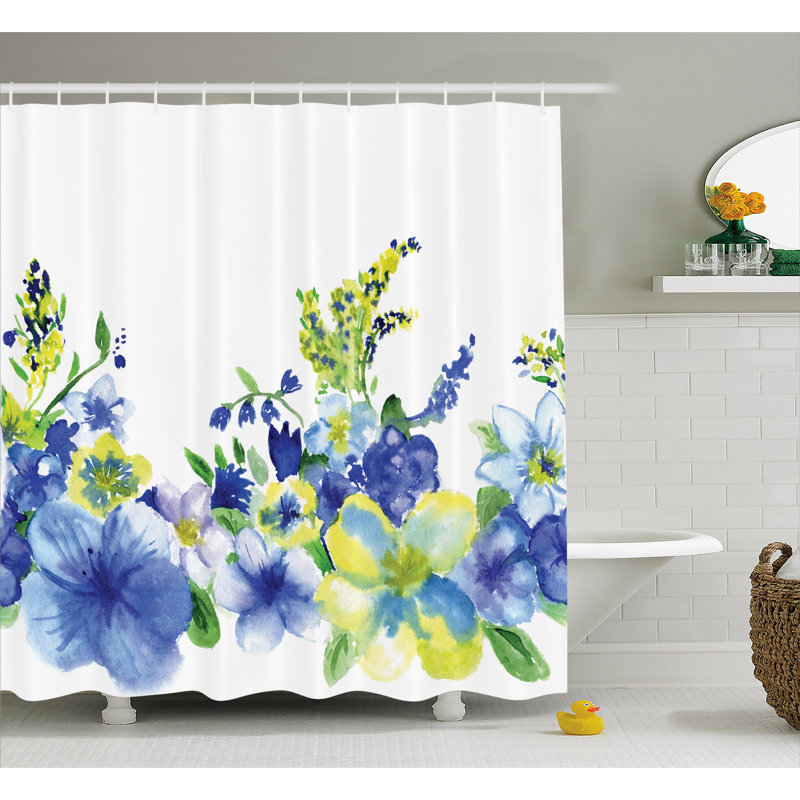 Rideau de douche Swirled, H 69 po x l 105 po