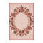 Tapis rose moelleux et moelleux à motif abstrait moderne et contemporain Feuerstein-1931096776