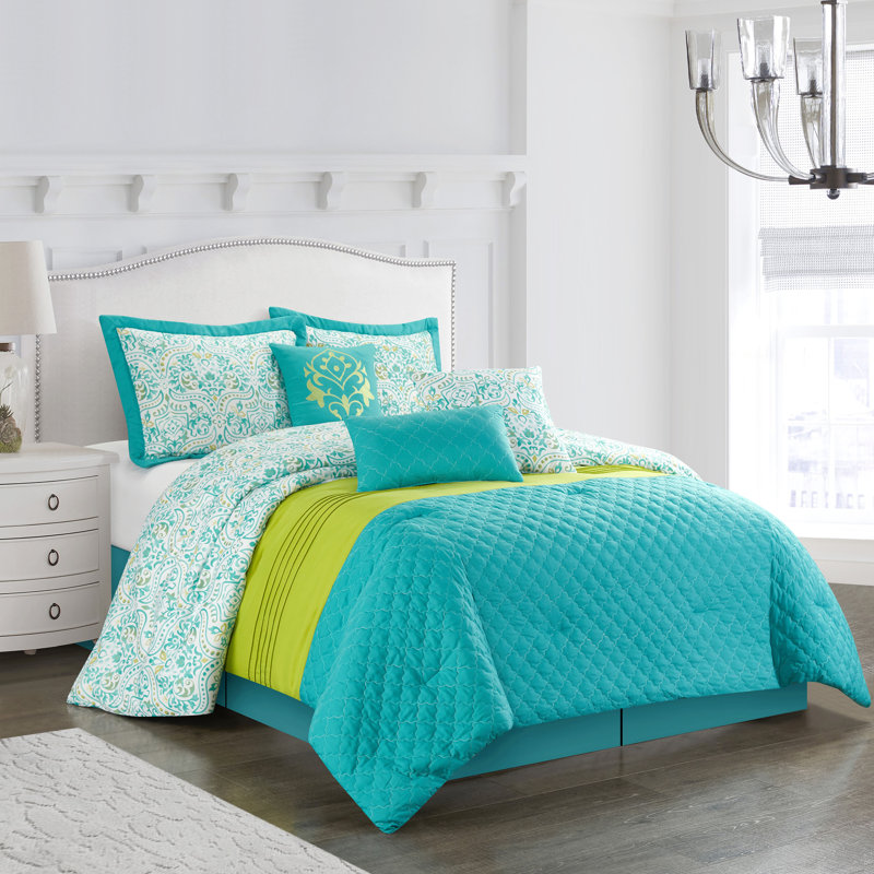 Bettina 7 Piece Comforter Set, King