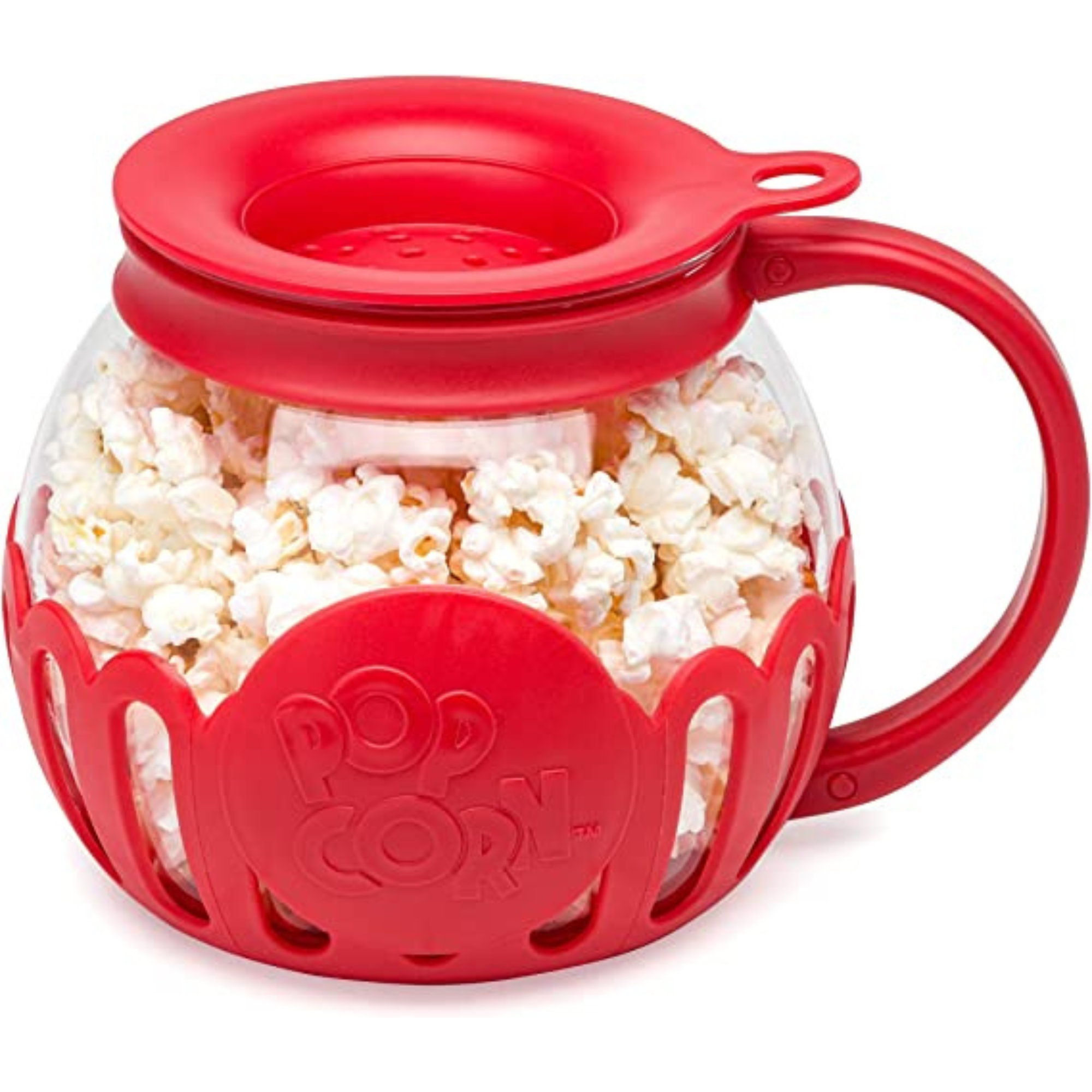 Zulay Kitchen Microwave Popcorn Popper & Reviews