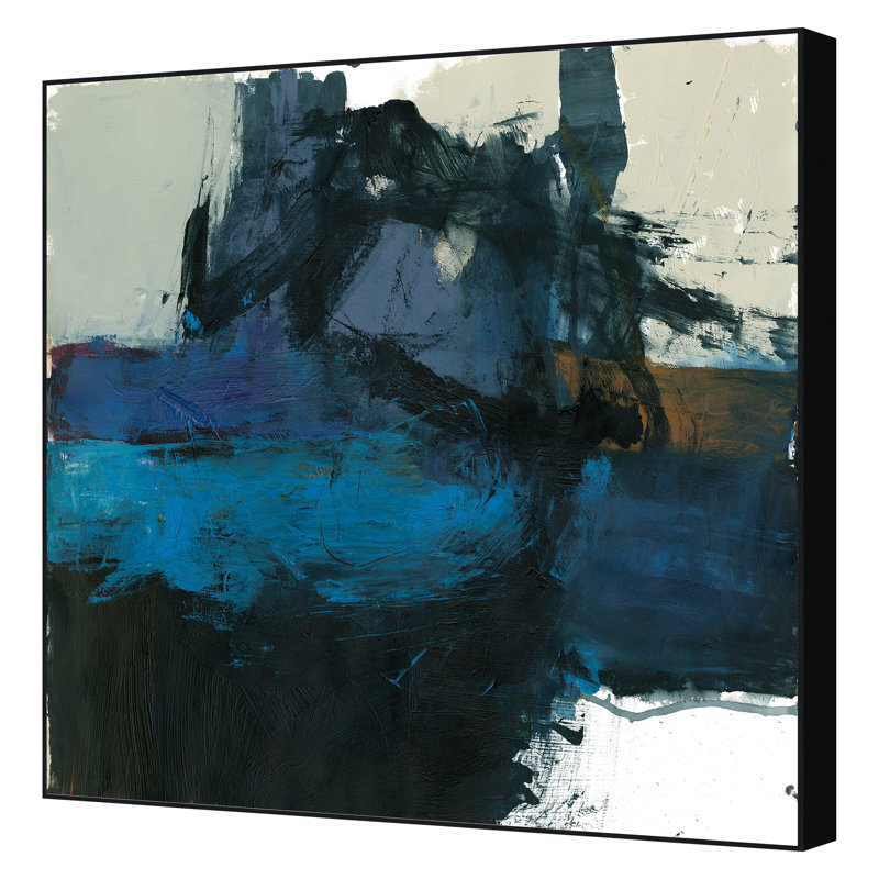 Upheaval Print by Hunt, Bob, Black Floater Framed, 36'' H x 36'' W