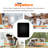 Empava 11-in Portable Single Heating Element, 1800-W, Countertop, Induction Cooktop, Black 120-V