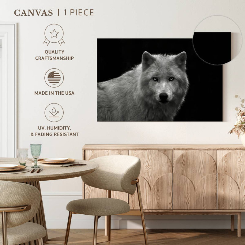 Brampt Phantom Wolf, 34'' H X 51'' W