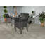 MALAGA 4 Seater Fixed Dining Set