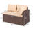 Justussr Rectangular 8 - Person 91.9" Long Dining Set with Cushions