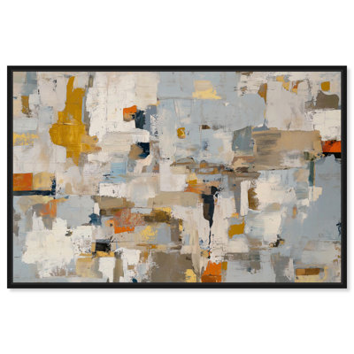 Urban Sediment Boho Art Canvas Print by Art Remedy