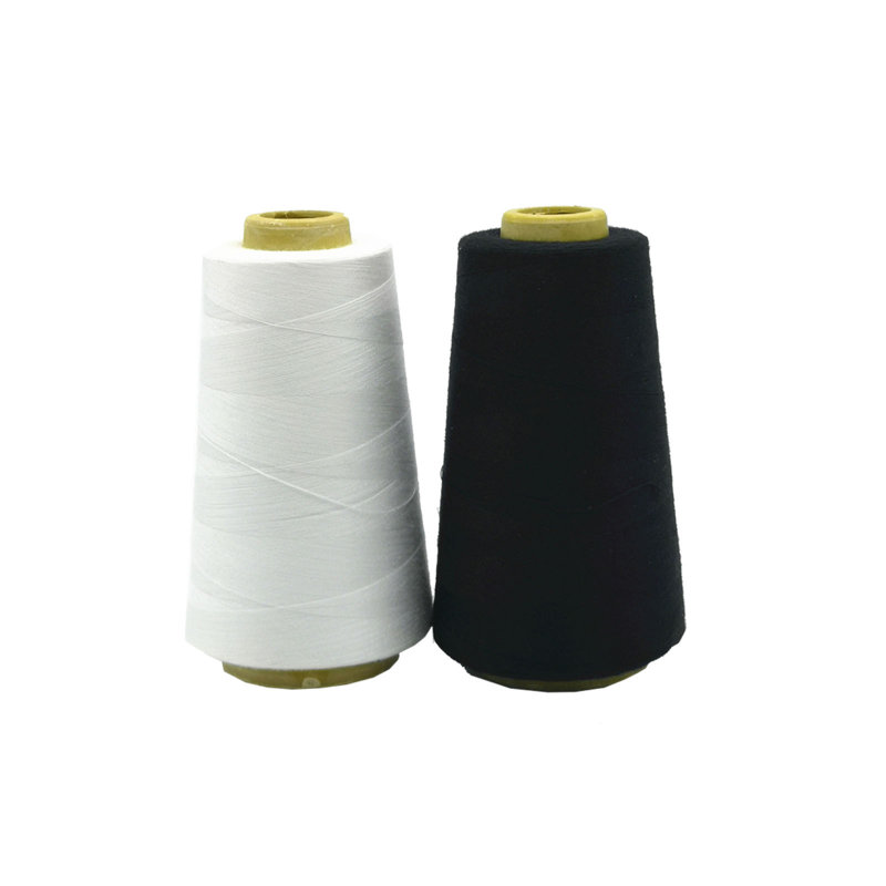 Polyester Sewing Thread Black White Household Sewing Thread