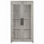 Armoire haute en bois d'ingénierie Myerson Grey Driftwood