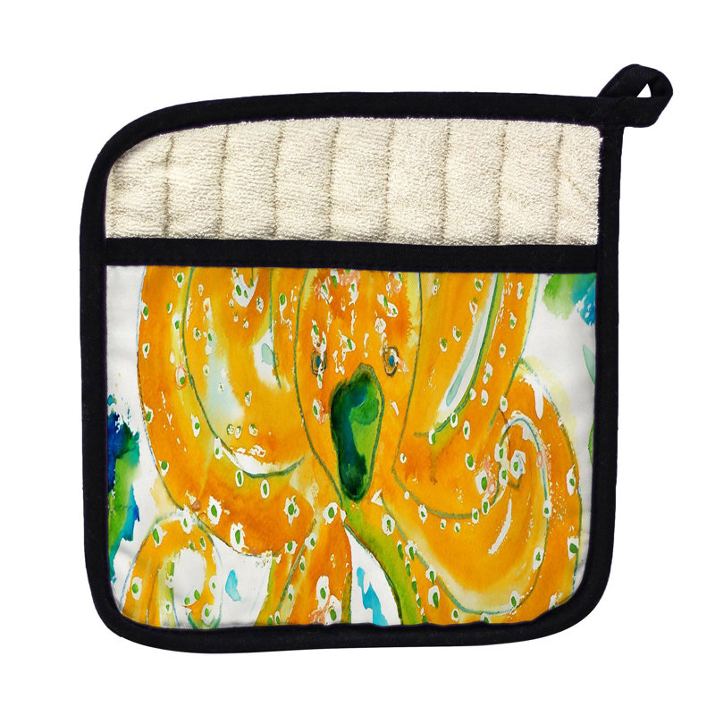 Cuisinier poignée octopus betsy drake interiors