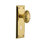 New York Plate with Decorative Keyhole and Victorian Door Knob