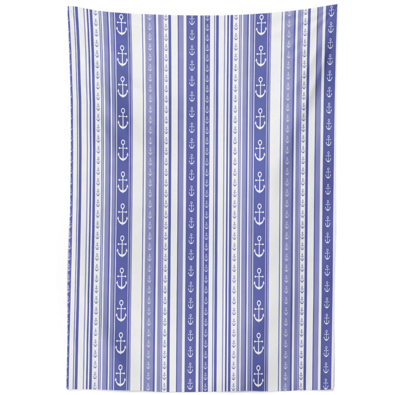 Striped Tablecloth, 84" L x 60" W