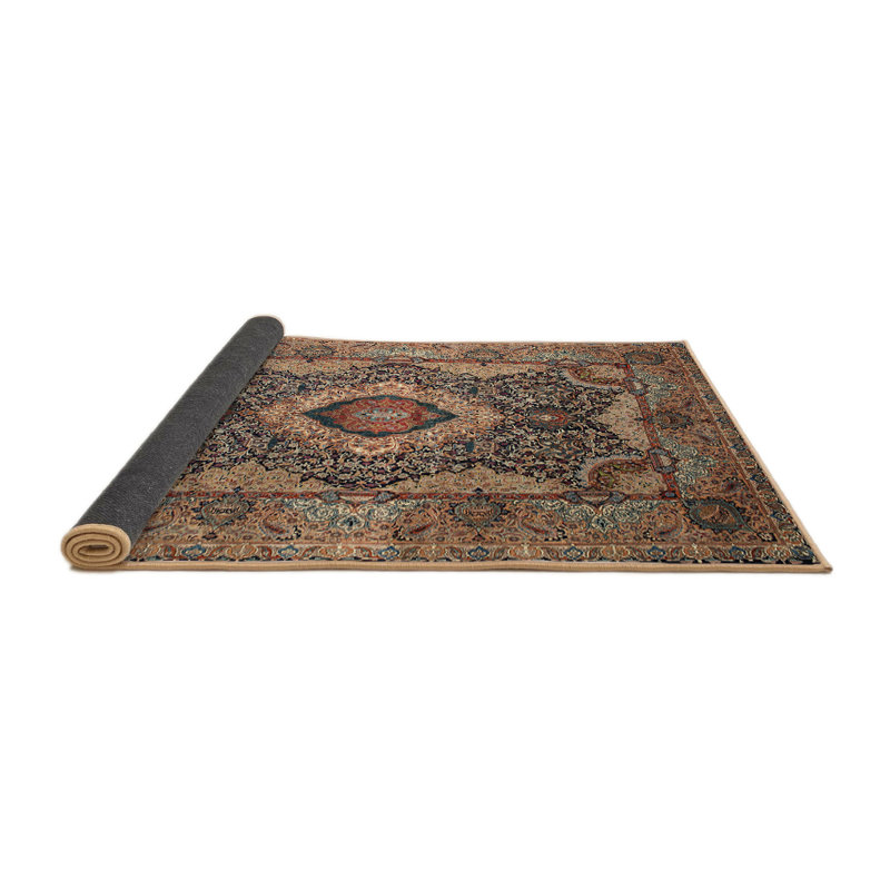 Edgao Oriental Indoor Rug, Round 5'
