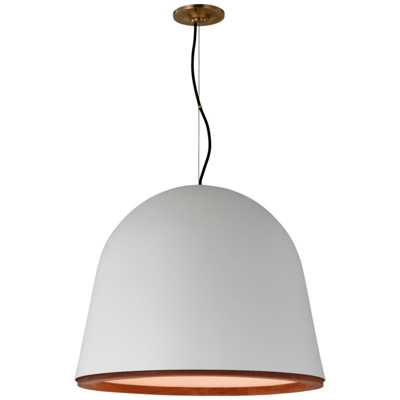 Marie Flanigan Murphy Large Pendant, Plaster White