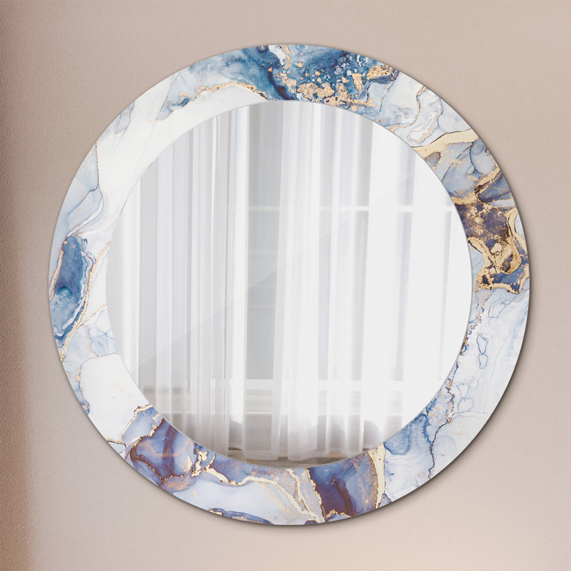 Huldar Glass Flat Wall Mirror
