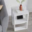 Table de chevet Luccas BLANC