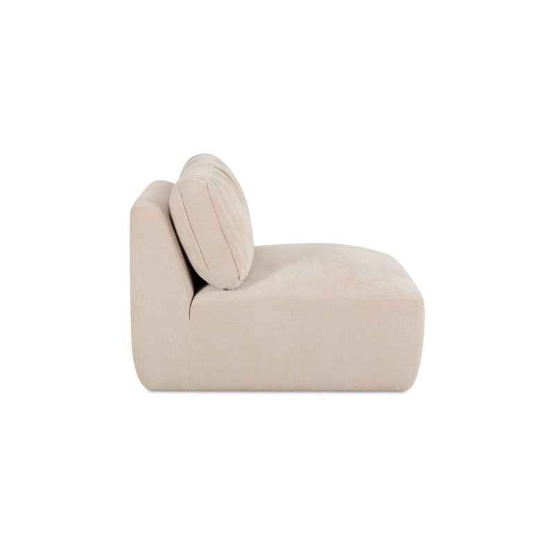 Matina Slipper Chair Taupe, Beige