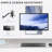 Premium Aluminum Single Monitor Wall Mount