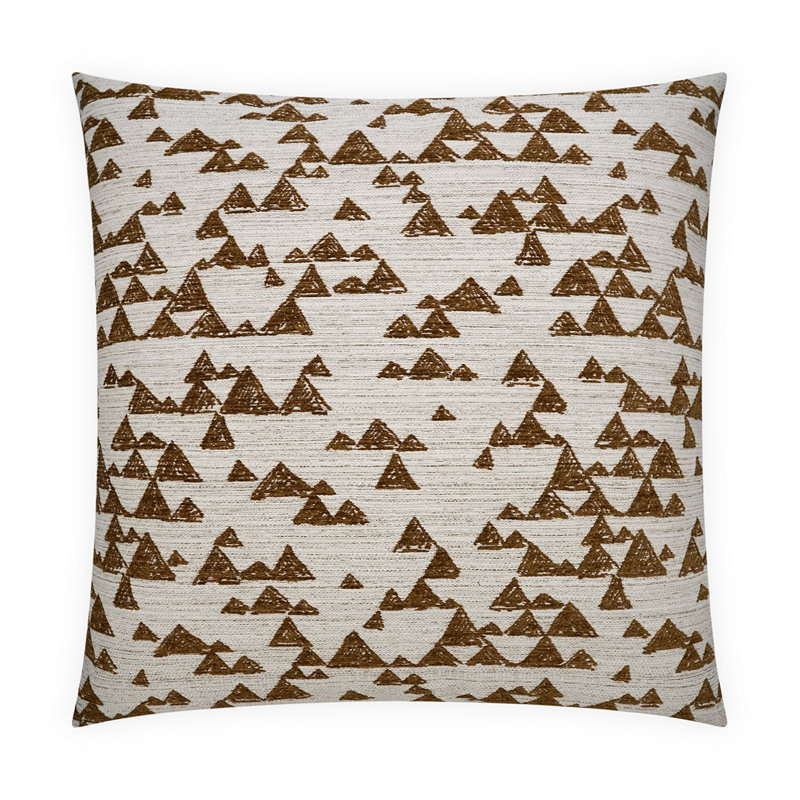 Coussin Laramie, Caramel, Carré 22 po