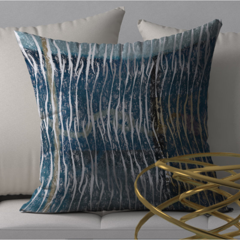 Housse de coussin carré singulière Victor, H 20 po x l 20 po