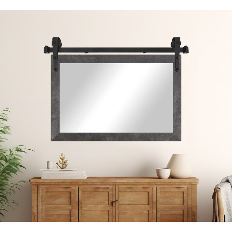Conner Rea Mirror, 16" x 33", Concrete