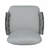 Steel Club Chair Set of 2, Gray-177728875