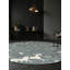 Tapis gris soyeux et moelleux-100884623