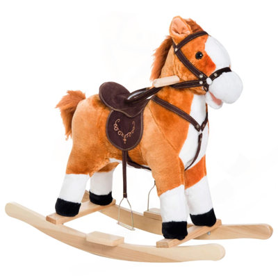 Animal Rocker, Plush Toy Rocking Horse