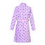 Peignoir en molleton mi-mollet avec poches et capuche pour enfants-61750284