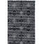 Tapis géométrique en laine et en coton tissé à la main avec latex Marbella-641391702