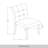 Black Wooden Dining Chair With Linen Cover-1465499067