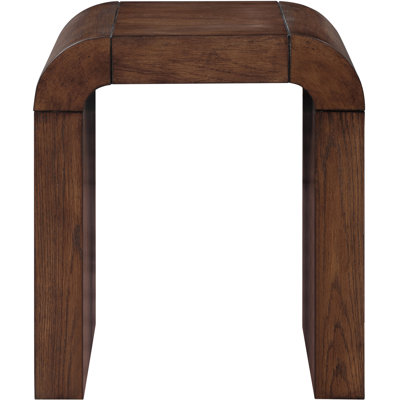 Toulon Oak Veneer End Table