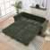 In 1 Sleeper Sofas, 86.5 Inch Chenille Modern Couch For Home Office