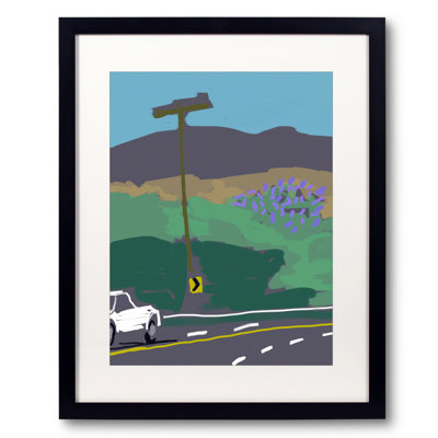 Sunset Near The Beach Print by Deborah Blum