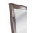 Sophie Rectangular Floor Mirror with Sleek Silver Wood Frame – Modern