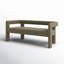 Cedernier Upholstered Boucle Bench-98498418