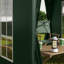 2x2m Pop Up Garden Gazebo, Waterproof Party Tent Canopy With Removable Sidewalls, Windows & Carry Bag, Green