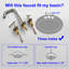 Robinet pour salle de bain à 2 poignées Topcraft-70472020