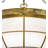 8 - Light Brass Powder Coat Bowl Pendant