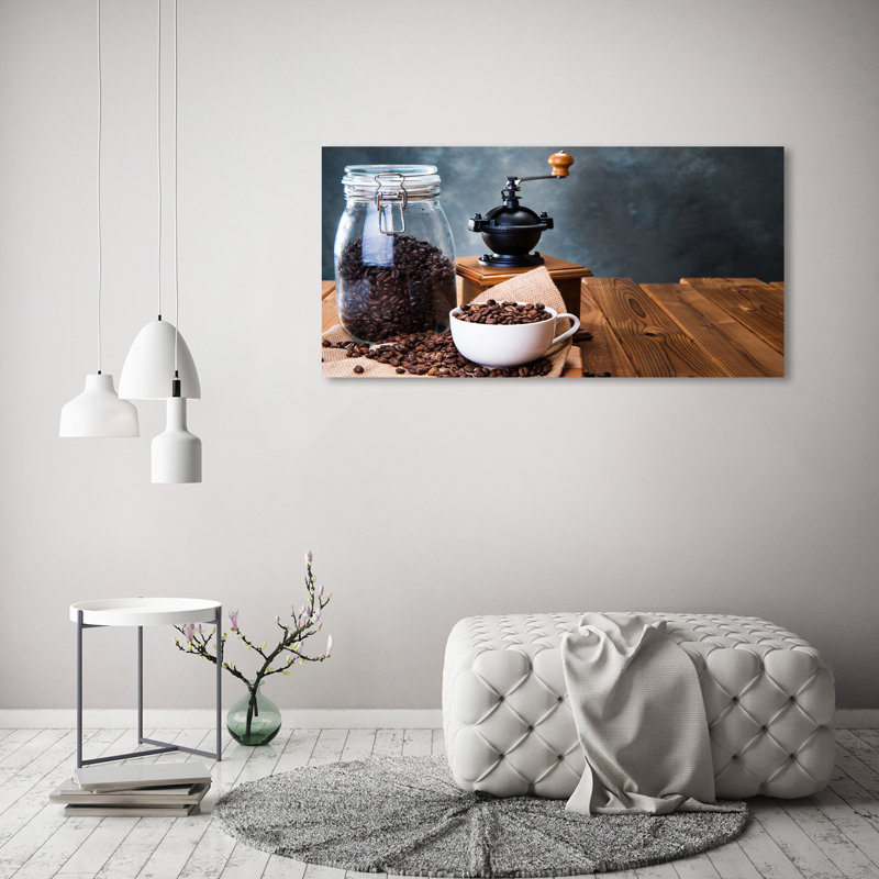 Coffee Grinder - Wrapped Canvas Print