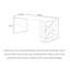 78.74" White Rectangular Solid Wood Dining Table-110359096