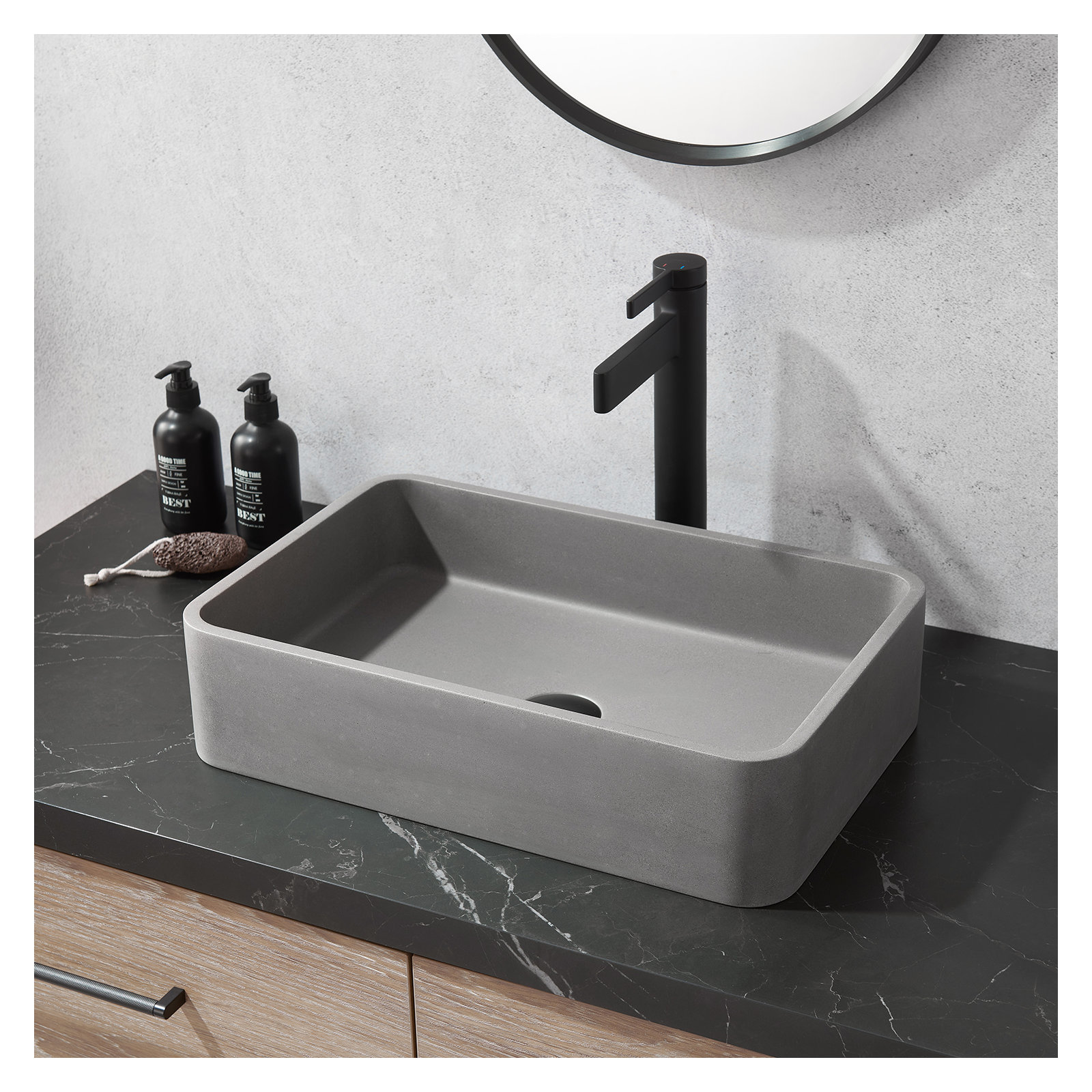 Concrete Handmade Bathroom Sink