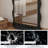 Medieval-Style Rectangular Wave-Shaped Frame Full-Length Mirror-118735309-118735307