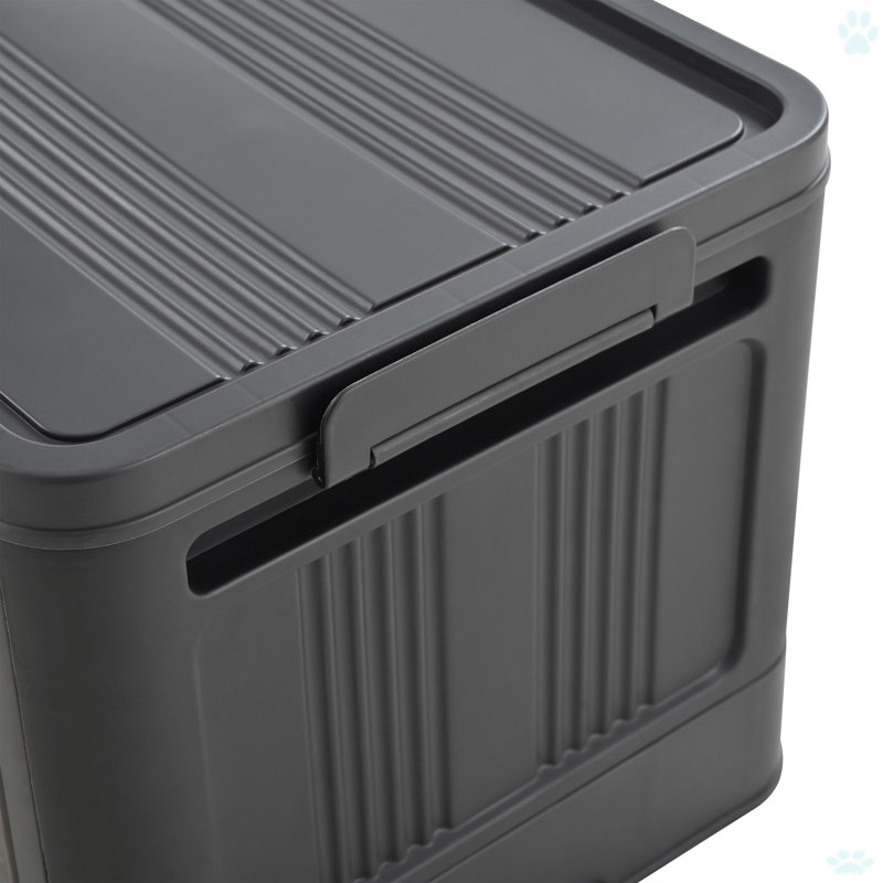 Side Wide Folding Storage Cabinet With Wheels