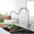 Maxbrass Pull Down Touch Kitchen Faucet-63177522