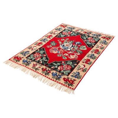 Sivas Red Kilim 5'2" x 7'3"