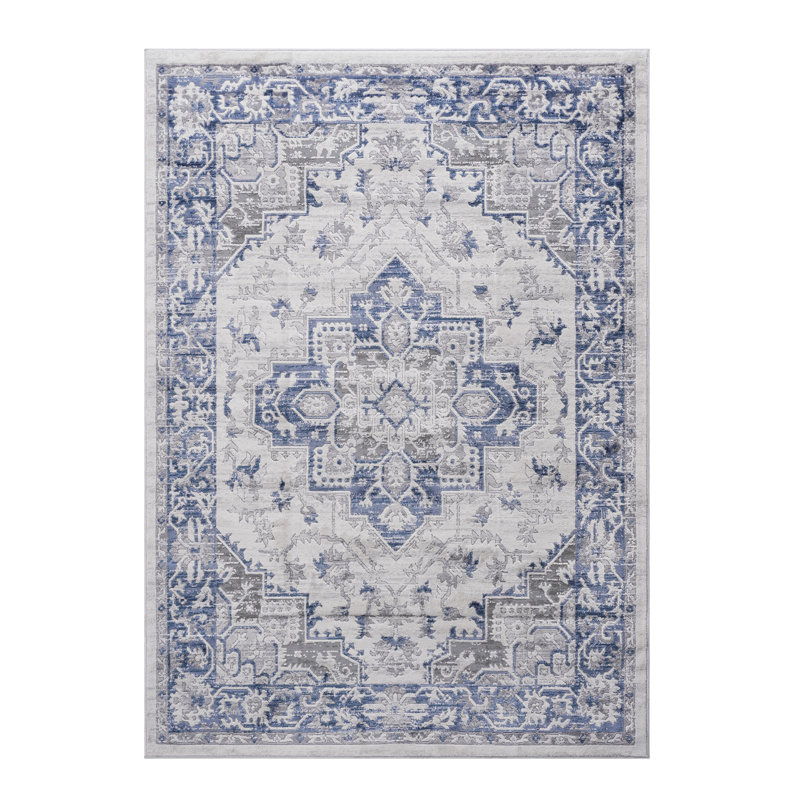 Tapis de mode moderne, Rectangle 7 pi 9 po x 10 pi
