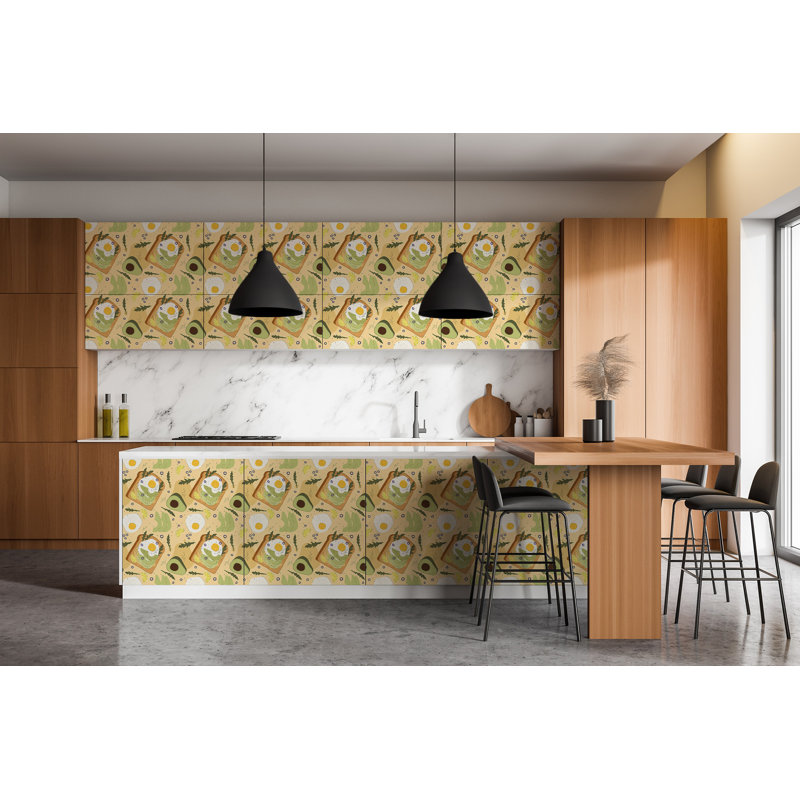 Taifa 1m x 50cm Matte Peel & Stick Wallpaper Roll