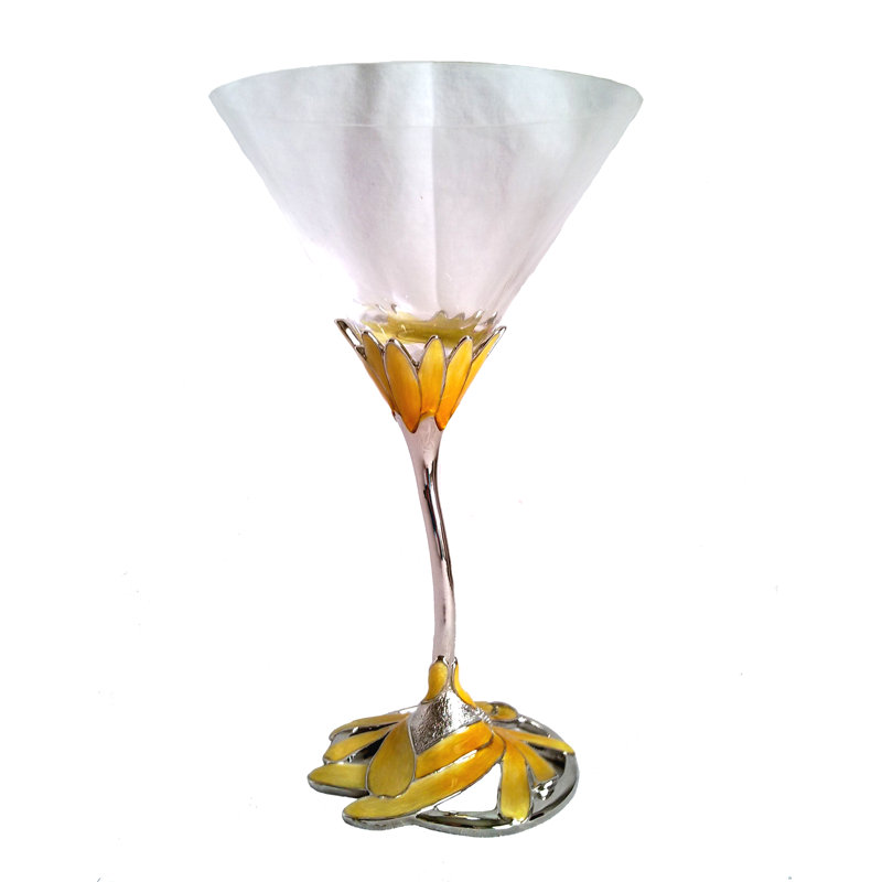 Verre martini en cristal 7 oz. cascade Burrus