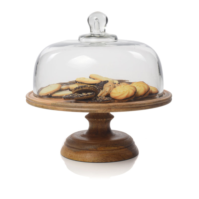 Nico Wood Cake Stand